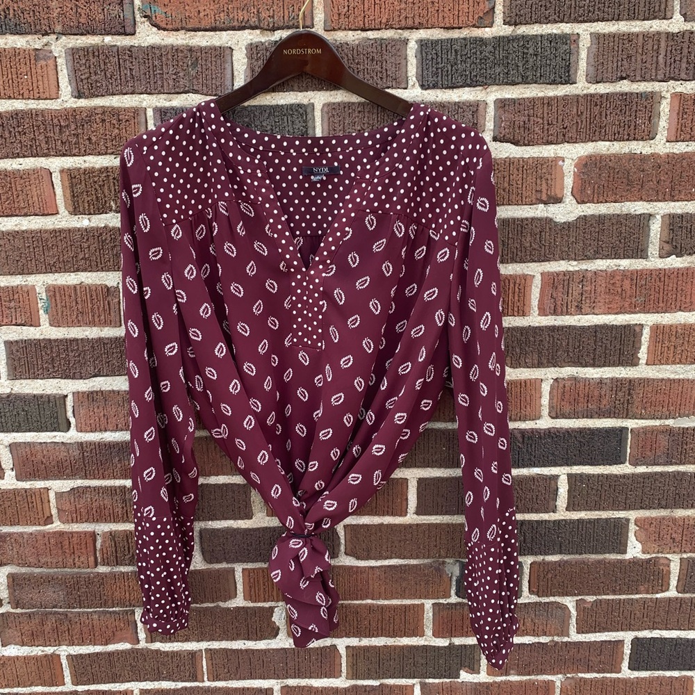 NYDJ silk shirt